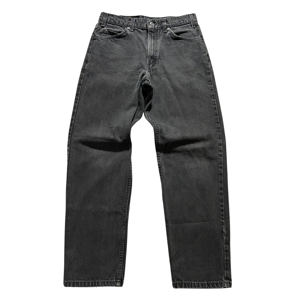 Levi's 550 Jeans Mens 32x30 (Fits 31x30) Black Fade Relaxed Tapered 90s USA Made